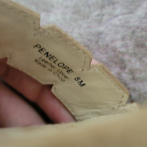 Botkier Penelope Tan Suede Embroidered Ankle Lace Up Heeled Sandals NEW Womens 8 - Picture 9 of 10